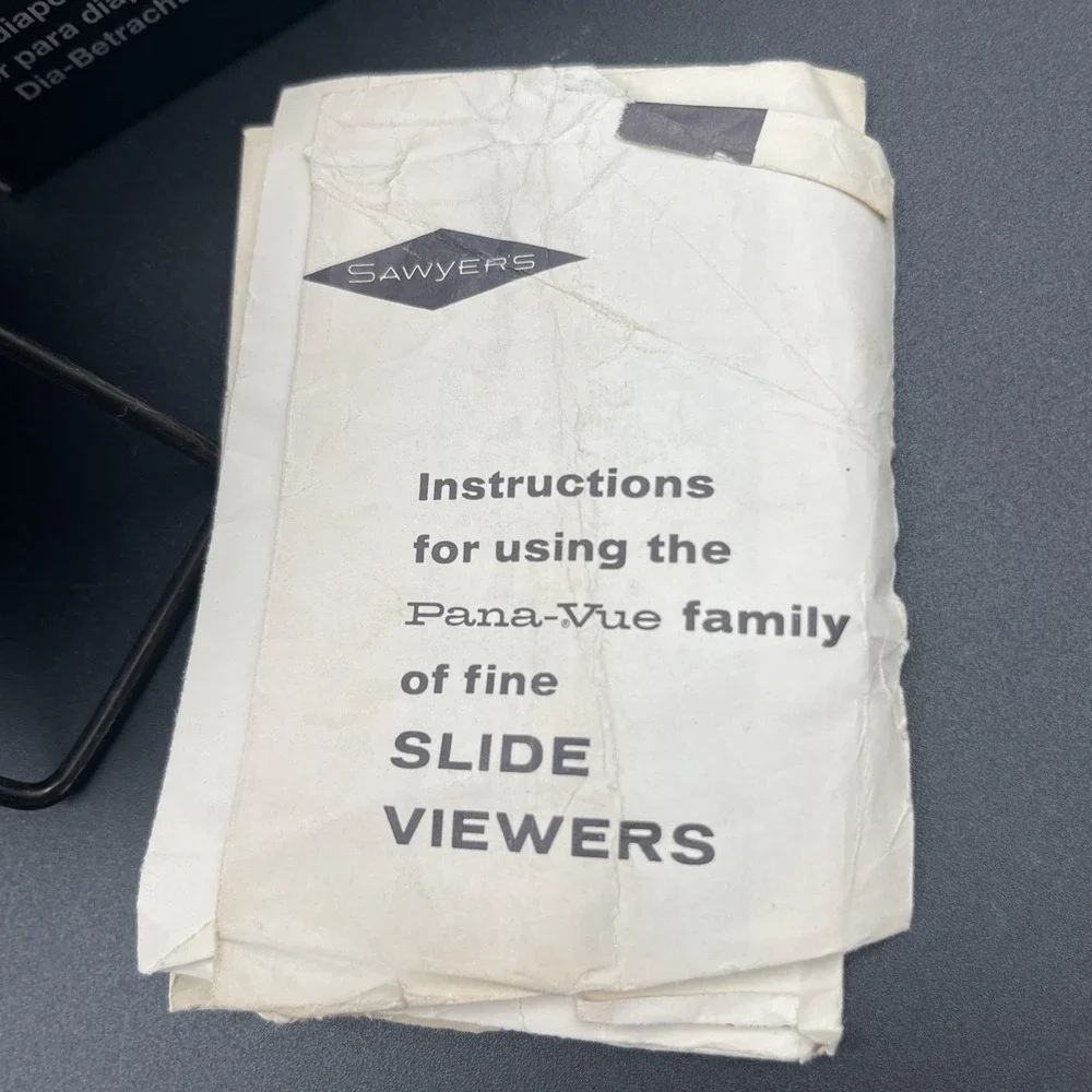 AP 2X Magnification Hand-Held Slide Viewer APP315200 Tested Works Vintage 1141
